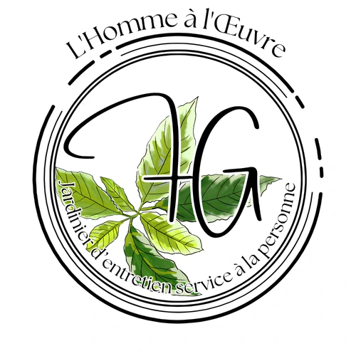 Logo officiel de L'Homme à l'Oeuvre, jardinier d'entretien à Aubagne